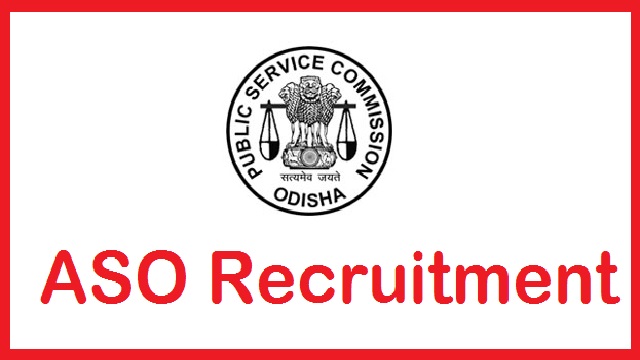Odisha ASO recruitment