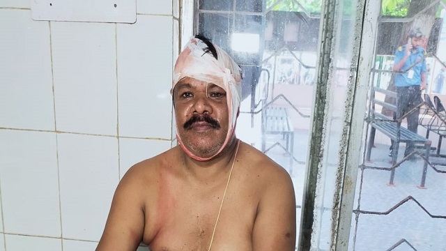 journalist attacked in bhubaneswar