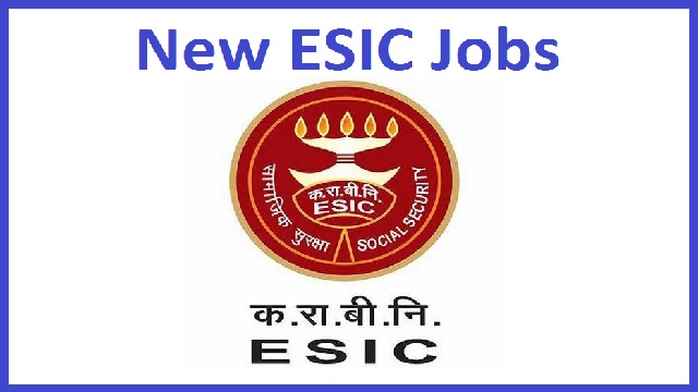 ESIC Recruitment 2023