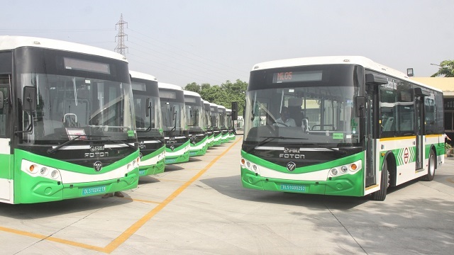 Electric bus in Delhi