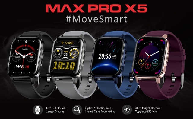 Maxima smartwatch new launch