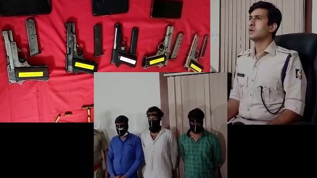 firearms seized in cuttack