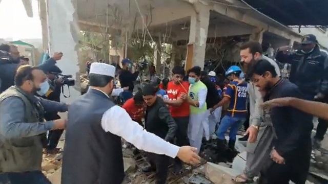 Explosion in Karachi