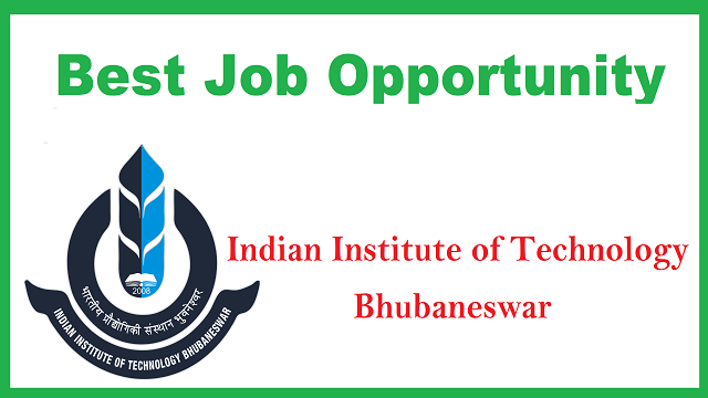 IIT Bhubaneswar Recruitment 2021