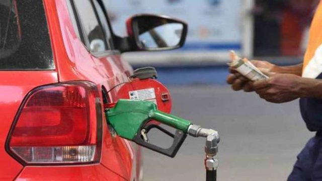 petrol diesel prices decrease