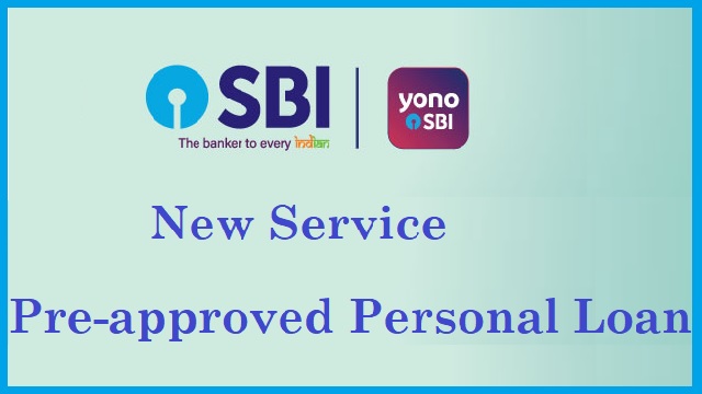 SBI pre approved personal loan