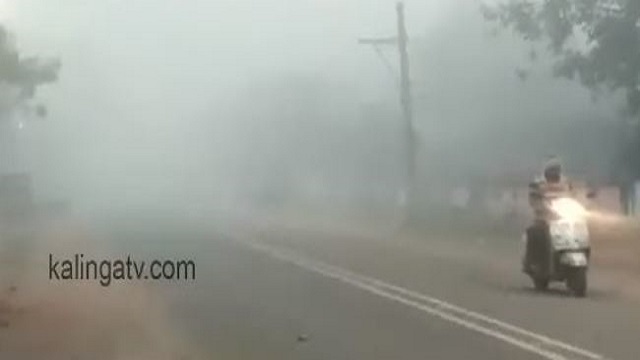 Yellow warning for dense fog in Odisha