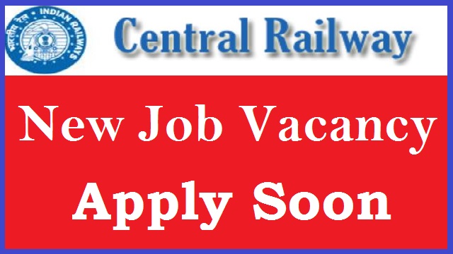 Central railway apprentice recruitment 2023