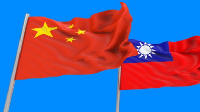 Chinese warplanes over Taiwan