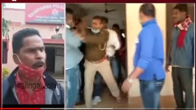 Haryana police manhandle journalist in odisha