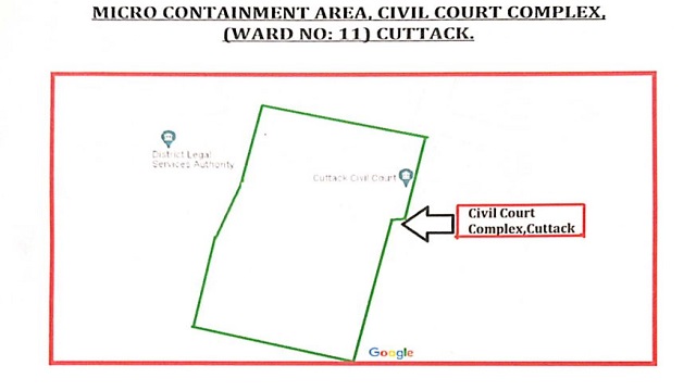 cuttack court containment