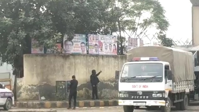 bomb at ghazipur market delhi