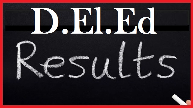 D.El.Ed Odisha Result