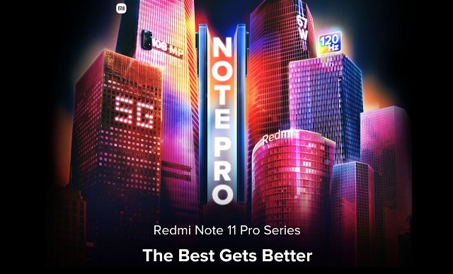 Redmi Note 11 Pro launch