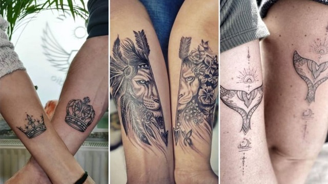 50 Awesome Matching Couples Tattoos Ideas Who Want to Get Inked