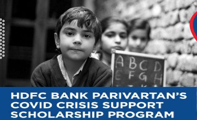 HDFC Bank Parivartan covid Scholarship