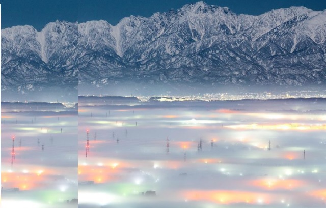 Miracle fog in japan