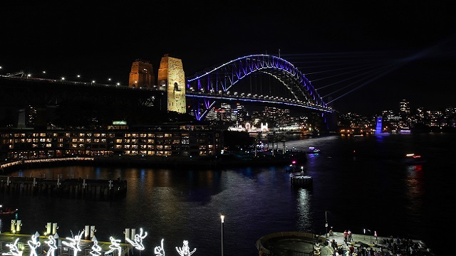 Australia sydney harbour bridge 90th anniversary