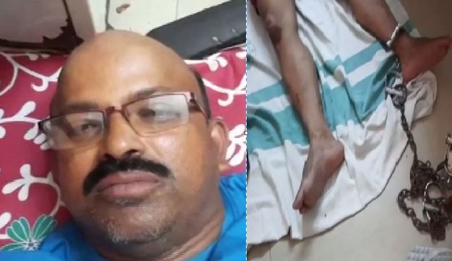 Odisha Journalist chained to hospital bed