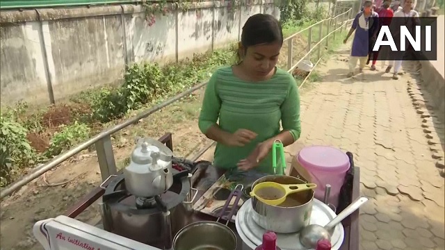 bihar girl opens tea stall