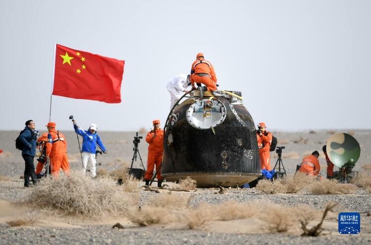 3 Chinese astronauts return to Earth