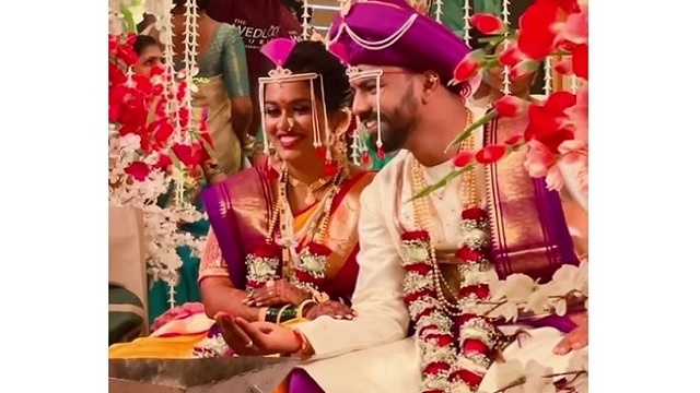 Sayali Kamble wedding