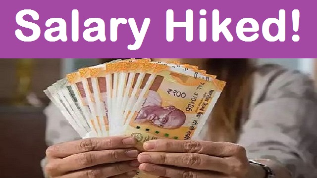 Part Time Instructors salary hiked