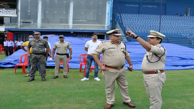 Mock drill conducted at Barabati Stadium