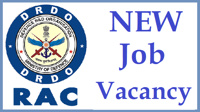 RAC DRDO recruitment 2023
