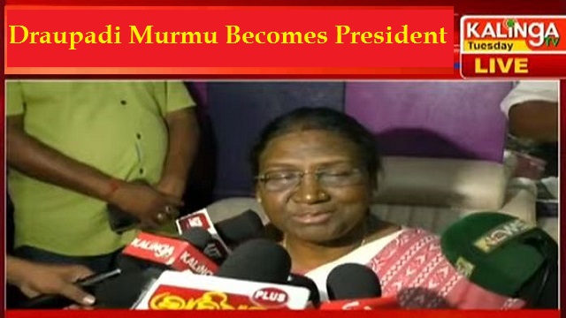 draupadi murmu is the president of india