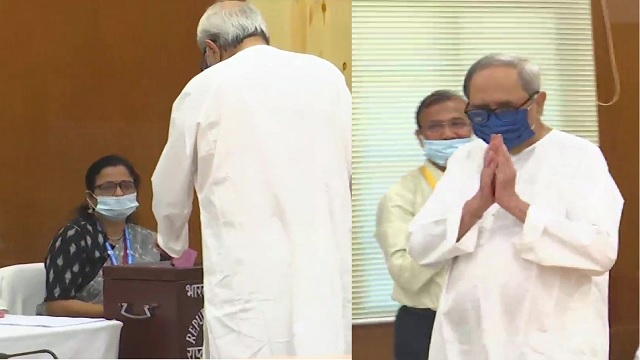 odisha cm naveen patnaik vote for Presidential Elections