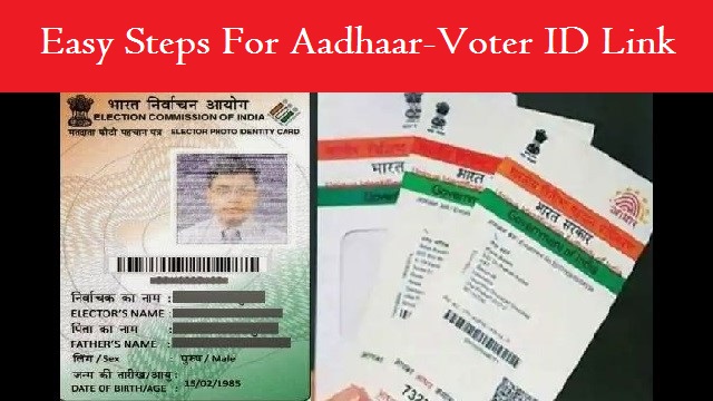 aadhaar link with voter id