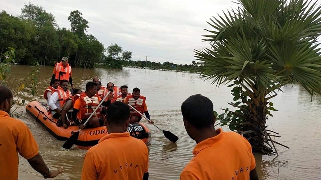 flood in odisha