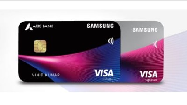 Samsung Axis Bank credit card