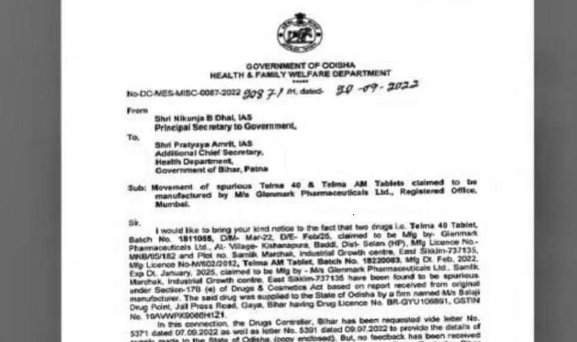 Odisha Police in Bihar to probe fake medicine case