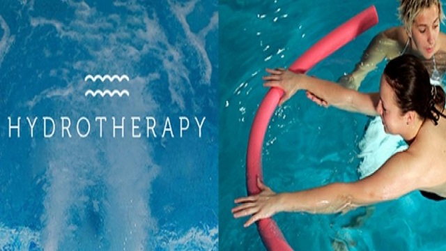 hydrotherapy or water therapy