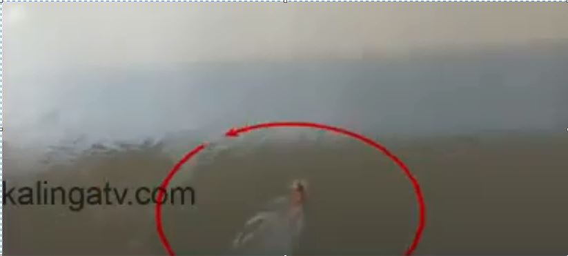 Watch: Woman jumps off Kathajodi bridge to end life, rescued