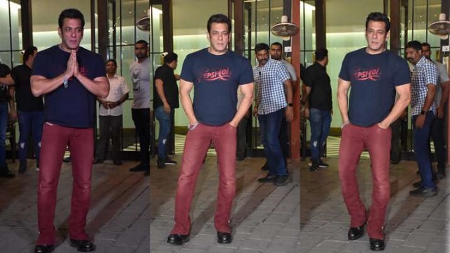 Salman Khan attends Aayush Sharma's birthday party after recovering from dengue fever
