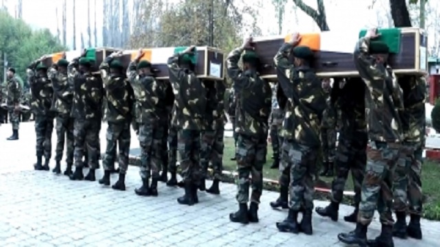 Army pays tributes to bravehearts killed in avalanche in J&K