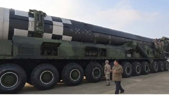 Kim Jong-un inspects ICBM test launch