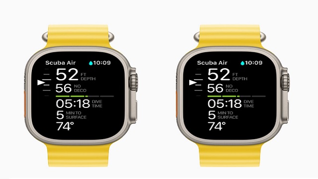 The new Oceanic+ app to give new dynamics to Apple Watch Ultra
