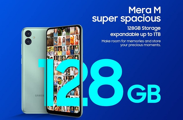 Samsung Galaxy M04 launch