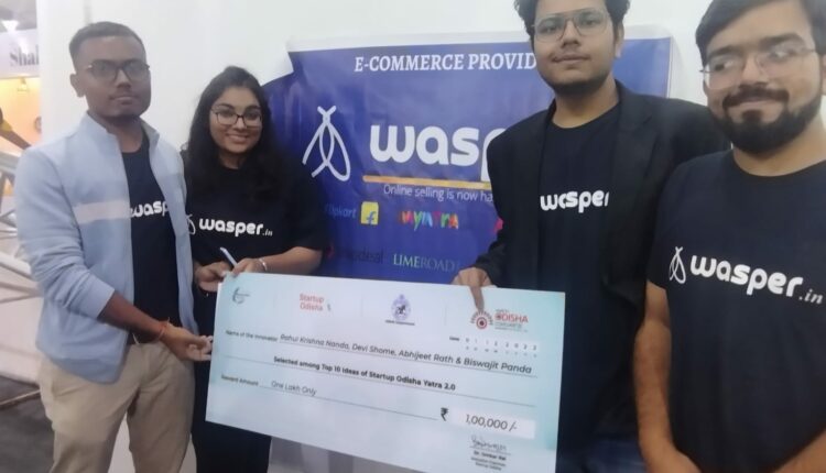 Best Start-up’ Prize at the Make-In Odisha