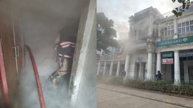 Fire breaks out in Delhi hotel