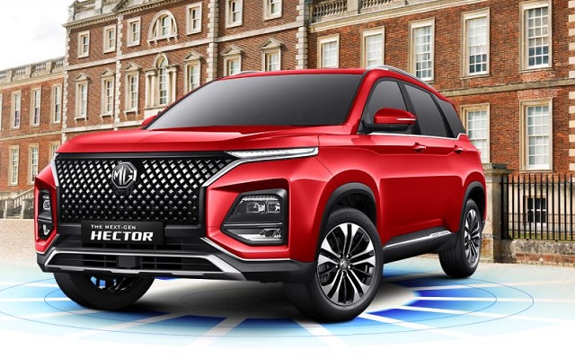 MG Hector facelift unveil