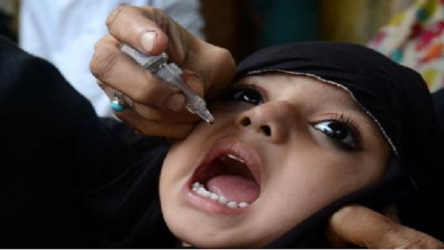 Pakistan polio eradication drive