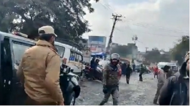 two blasts in Jammu
