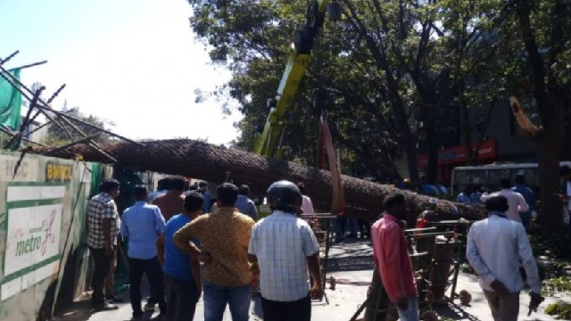bengaluru metro pillar collapse