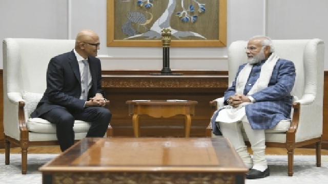 Nadella meets PM Modi