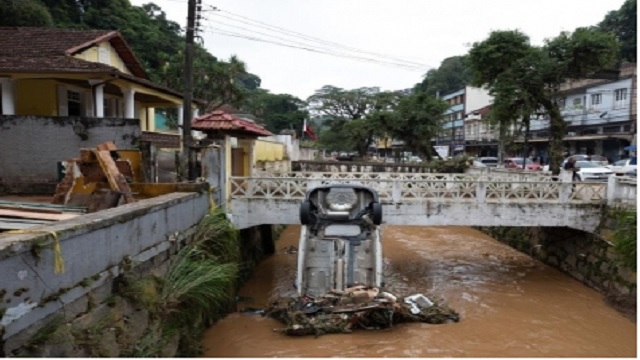 Brazil floods and landslides